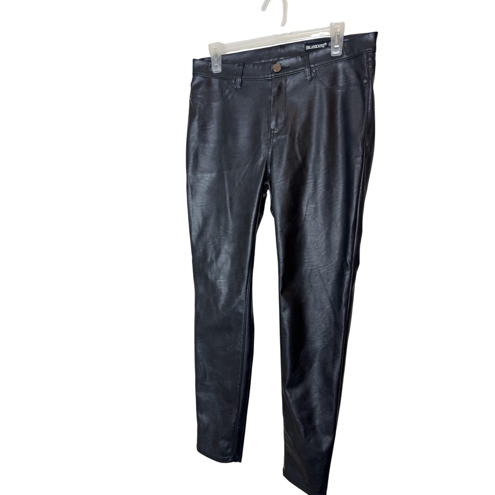 BLANKNYC Jeans Womens 30 Black High Rise‎ Skinny Faux Leather Studded Pants
